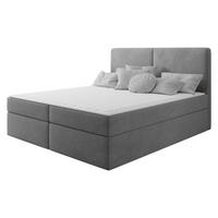BOXBETT Claire - Schwarz/Grau, Holz/Kunststoff (140/200cm) - MIRJAN24