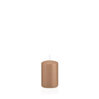 STUMPENKERZEN Caramel Ø 48 x 80 mm, 24 Stück - Beige, Paraffin (5/8cm) - Wiedemann Kerzen