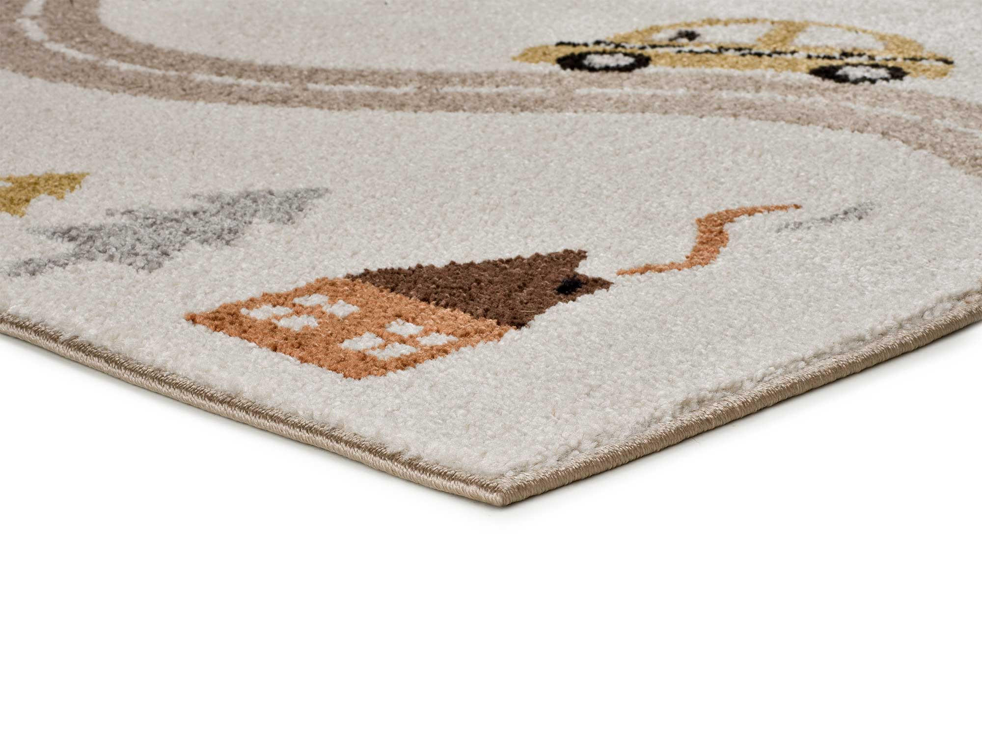 KINDERTEPPICH Beige Beats 120/170 cm - Beige, Naturmaterialien/Textil (120/170cm) - Atticgo