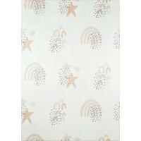 KINDERTEPPICH mit Regenbogenmuster in Creme Happy 160x230 cm - Creme, Textil (160/230cm) - Nazar Rugs