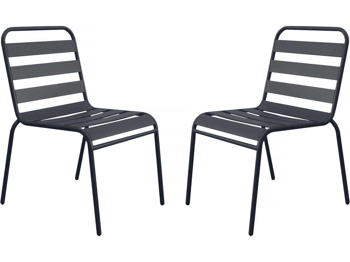 GARTENSESSEL bilbao Grau - Grau, Metall (55/84/59cm) - Habitat Garten