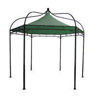 ERSATZDACH für Pavillon Mondura, Pavillondach 6-eckig, Durchmesser 300 cm, Farbe: Grün - Grün, Kunststoff (320/0.3/320cm) - TPFGarden