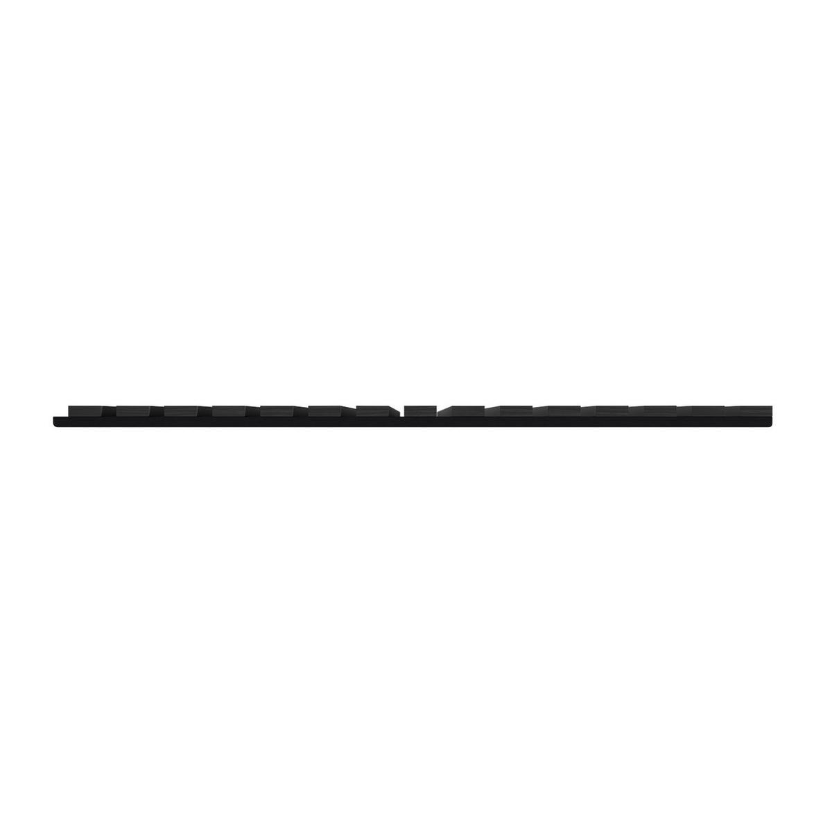 WANDPANEELE Akustik 120x60 cm Eiche Dunkelgrau (4er-Set) - Dunkelgrau, Holz (60/120/1.8cm) - Juskys