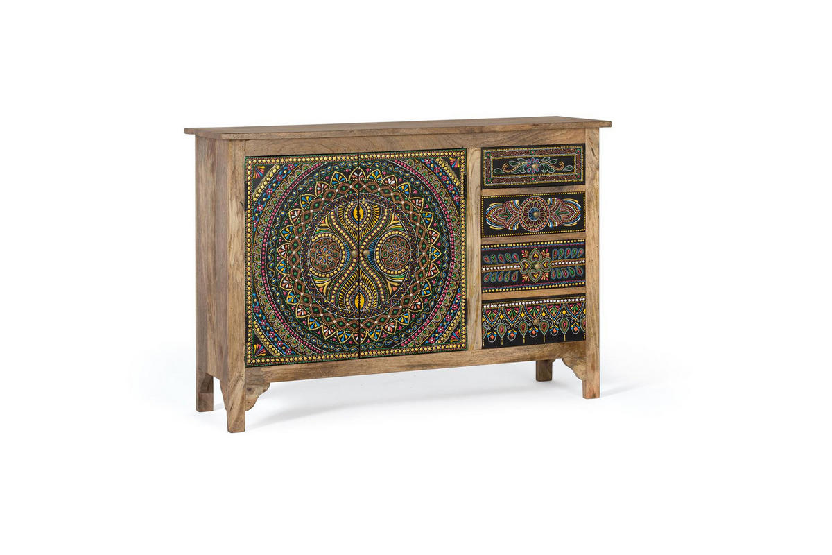 SIDEBOARD aus Mangoholz - Braun, Holz (33/73/107cm) - Giner y Colomer