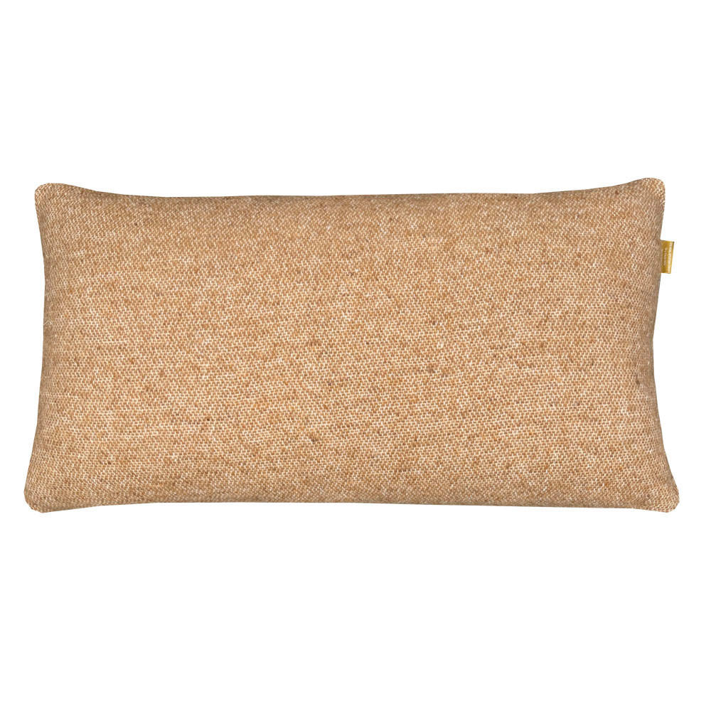 WOLLKISSEN recycelte Wolle Doppelseitig Kamelbeige 35x60 - Beige, Textil (60/35/12cm) - Malagoon