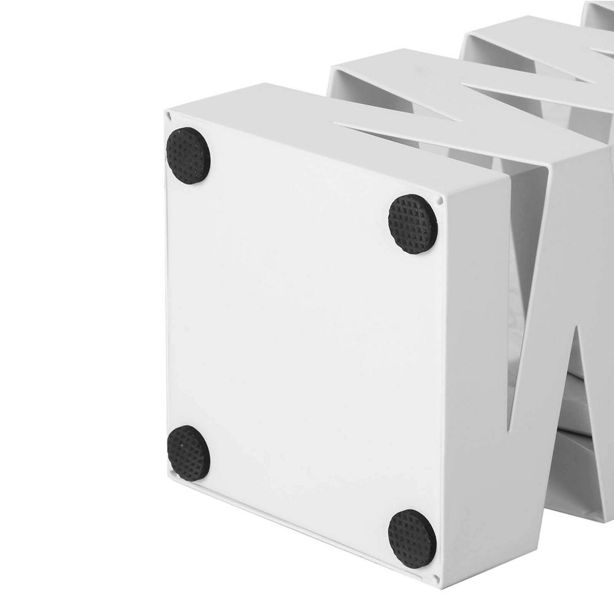 REGENSCHIRMSTÄNDER - Weiß, Metall (15.5/49/15.5cm) - Hansiro