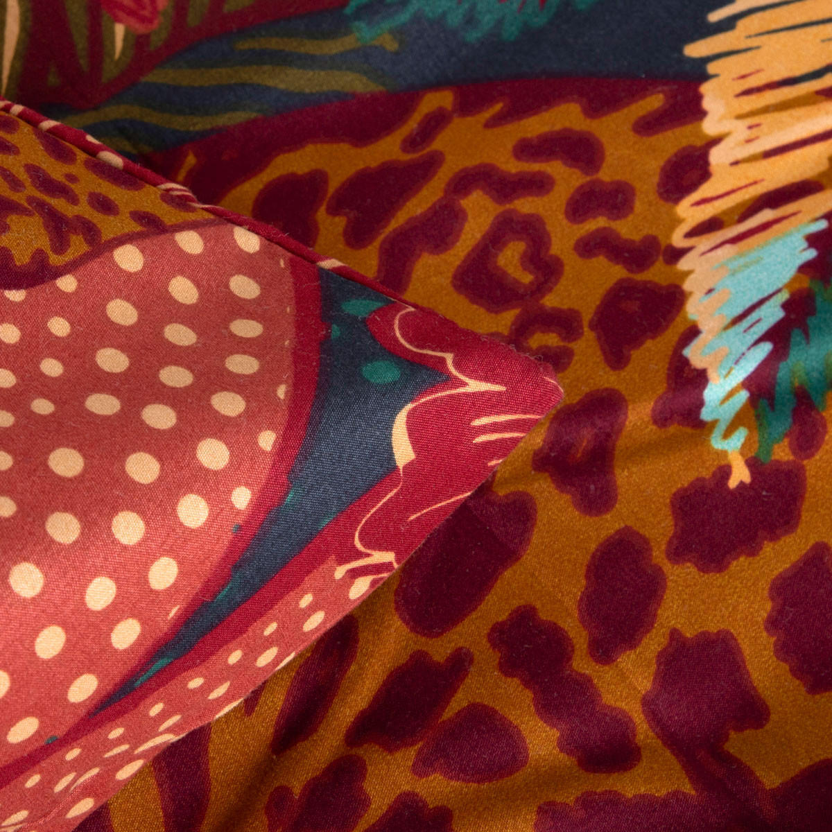 BETTWÄSCHE Kellie Mikrofaser 220/200 cm - Multicolor, Textil (220/200cm) - Homla