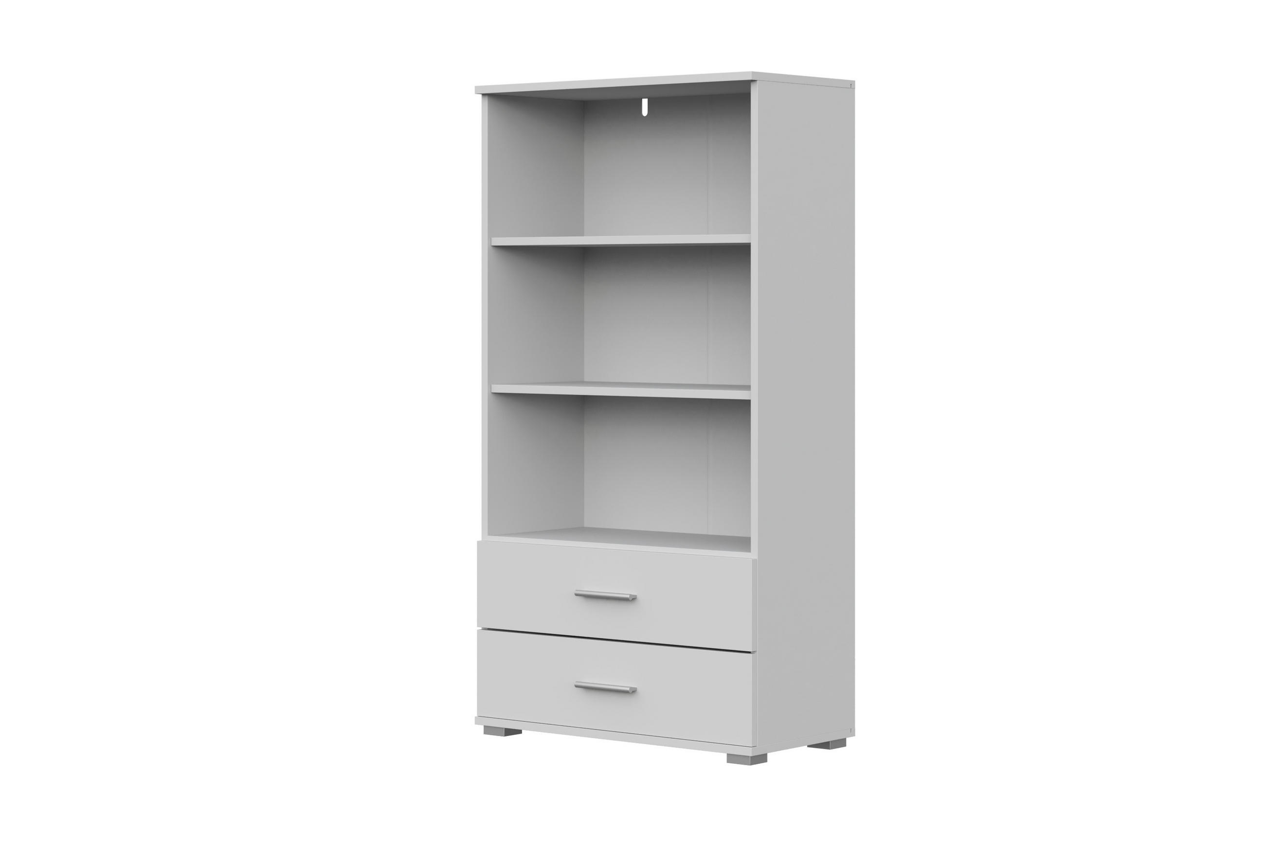 BÜCHERREGAL Weiß 40/130/34 - Weiß, Holzwerkstoff (40/130/34cm) - RAUMHIRSCH FURNITURE
