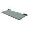 BANKKISSEN Canvas 110/48 cm - Silberfarben, Textil (48/5/110cm) - Madison