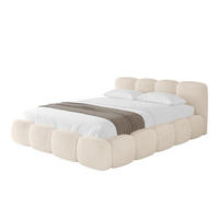 POLSTERBETT mit Bettkasten und Lattenrost, Bett mit Matratze H3/H4 - KALA-v1 160x200 Beige - Beige, Holzwerkstoff/Textil (160/200cm) - ALTDECOR