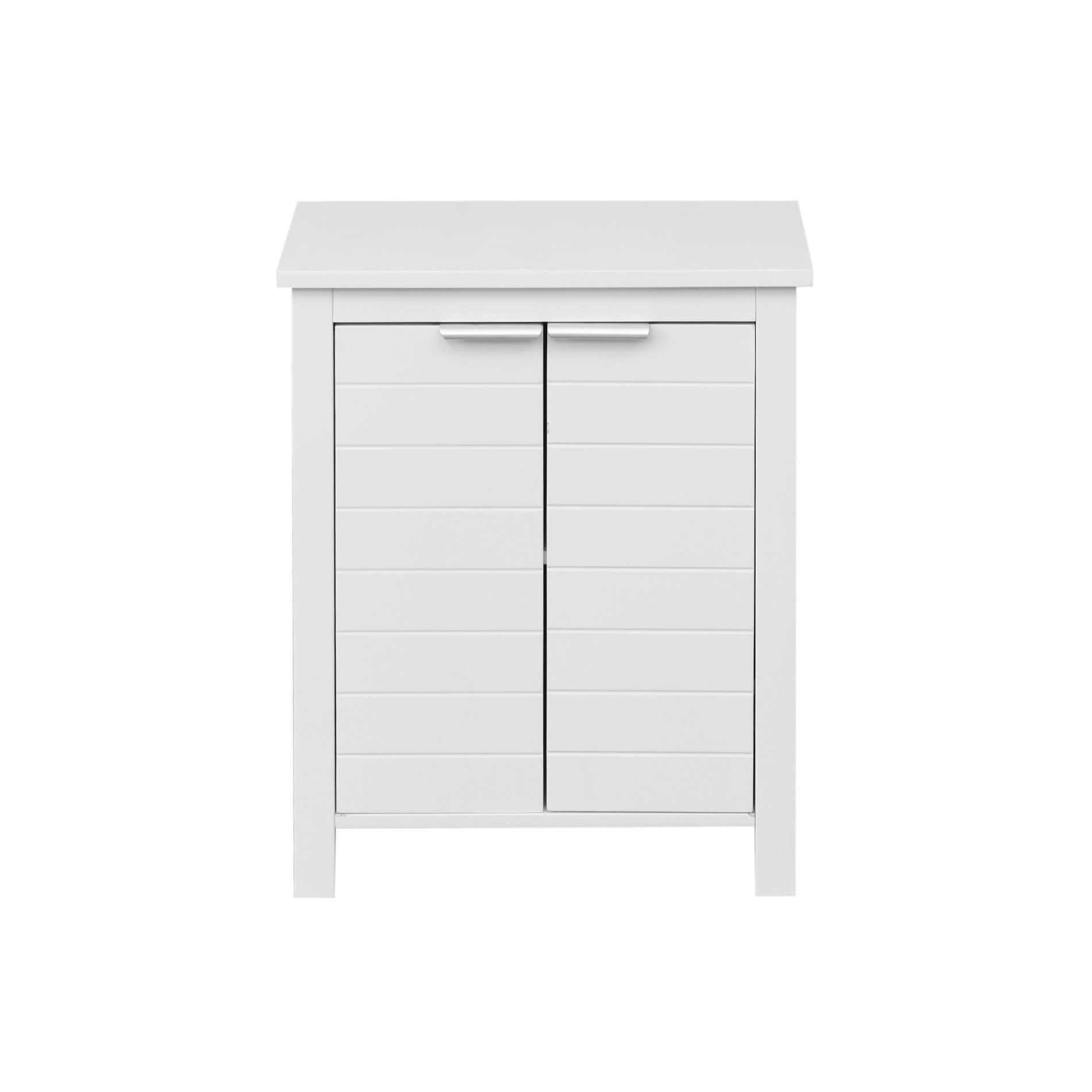 Mobili Rebecca Schrank Weiß 30x60x30 cm