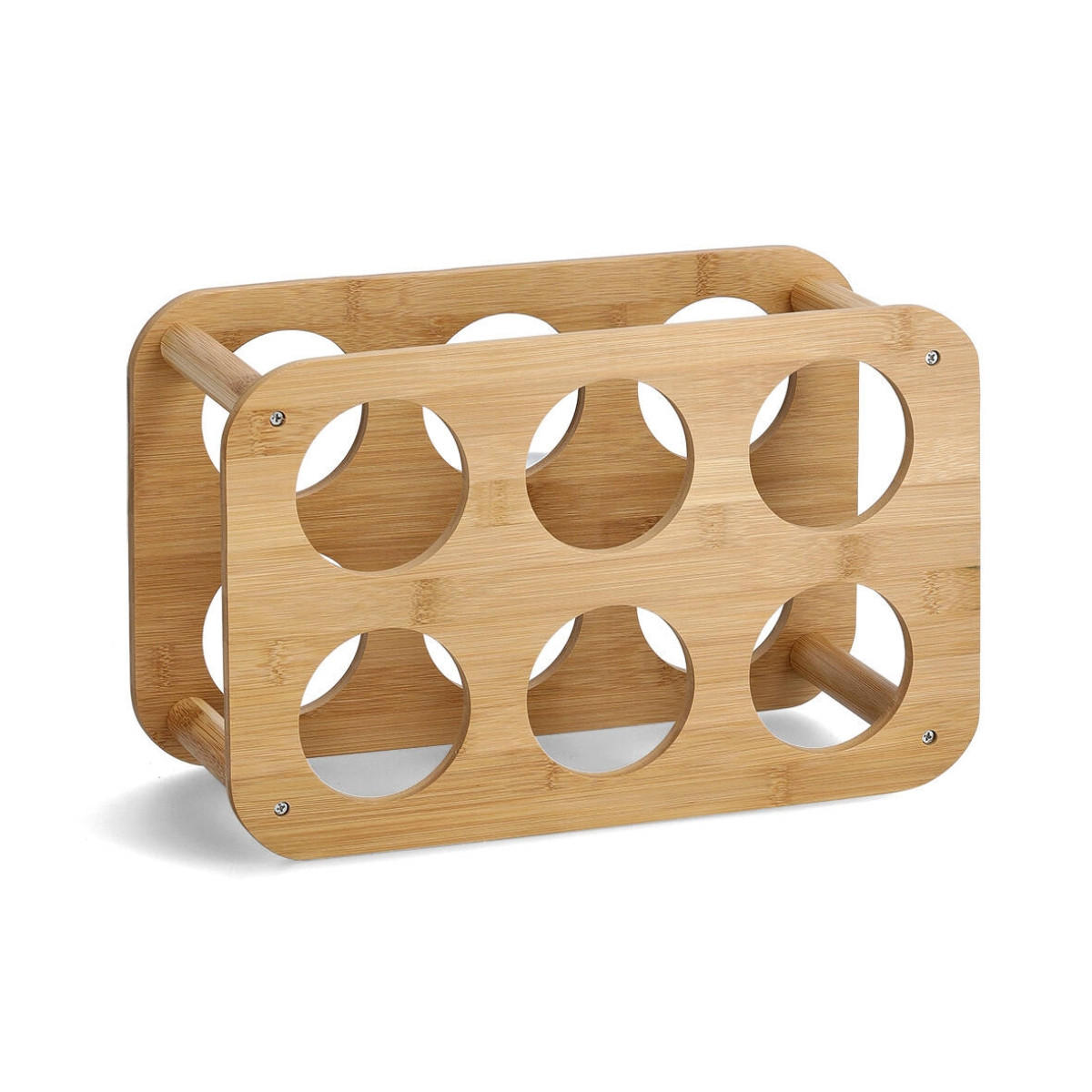 WEINREGAL 38/16/24 cm - Braun, Naturmaterialien (24/16/38cm)