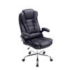 BÜROSTUHL Toronto, Kunstleder Schwarz - Schwarz, Textil/Metall (69/123/78cm) - TPFLiving