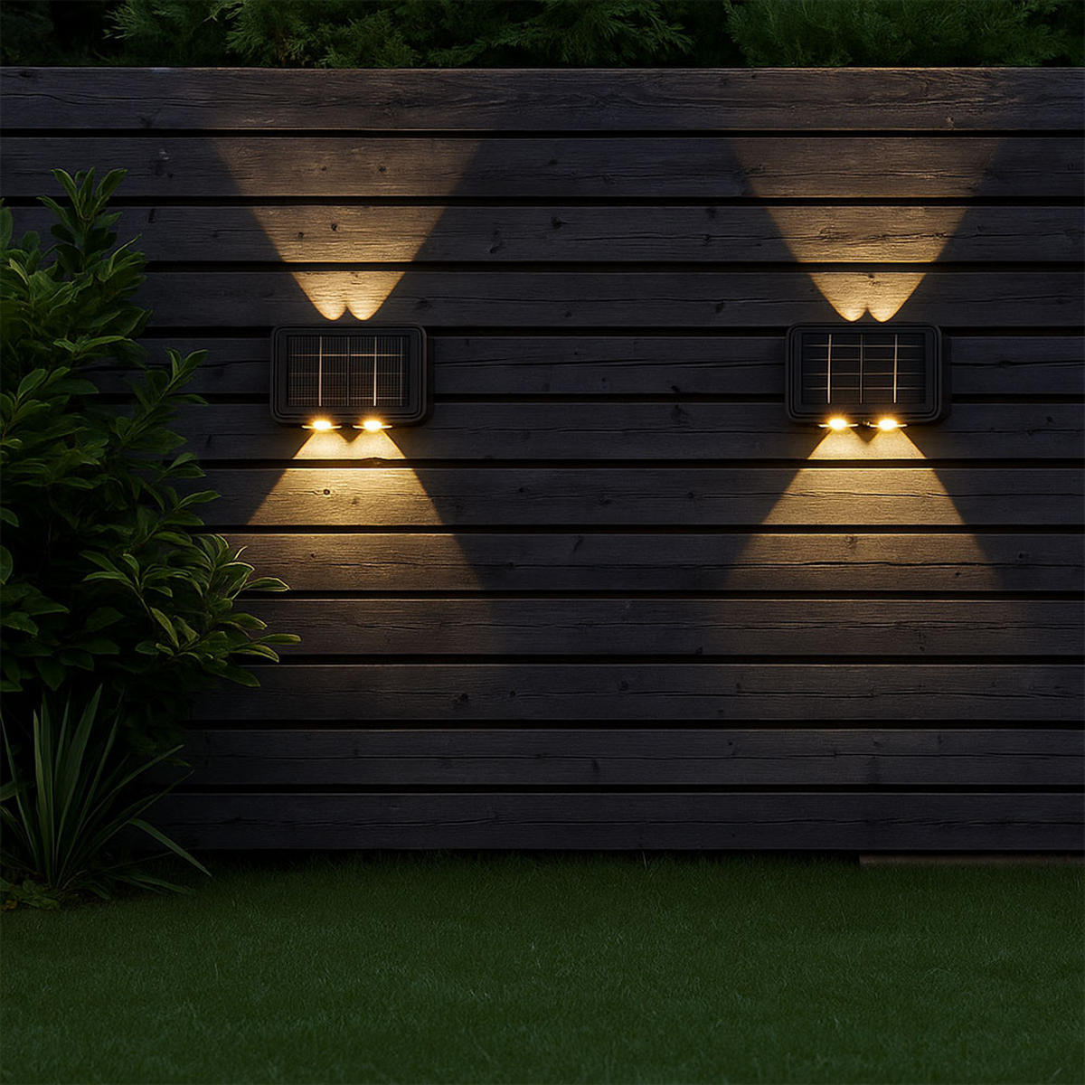 LED WANDLAMPE Kunststoff Schwarz - Schwarz, Kunststoff (17/10.8/6.4cm) - Globo Lighting