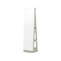 SCHMUCKSCHRANK Abu Dhabi - Weiß, Metall (54.5/162/54.5cm) - Hansiro