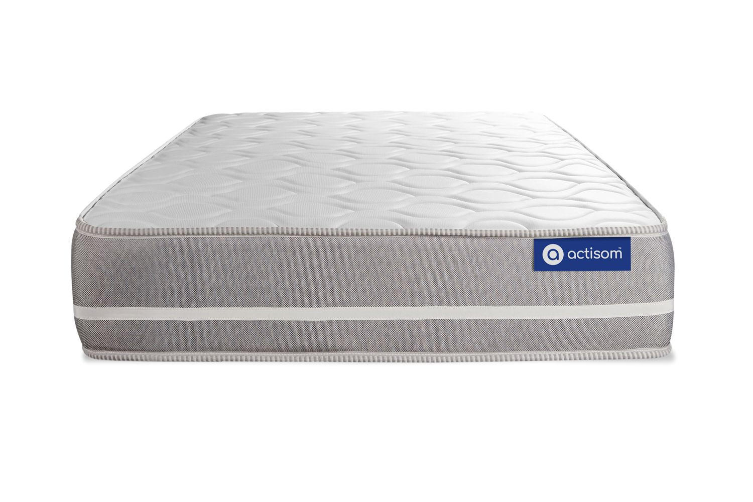 MATRATZE Actimemo touch Memory-Schaum 70 x 190 cm h1 - Weiß, Textil (70/190cm) - ACTISOM