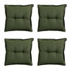 SITZKISSEN Panama 50/50 cm 4er-Set - Waldgrün, Textil (50/5/50cm) - Madison
