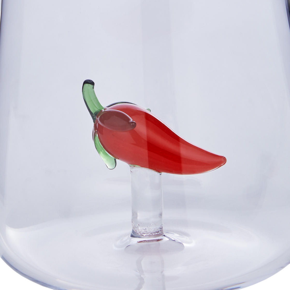 TRINKGLAS Sunn Joy mit Chilli - Transparent, Glas (0.4L) - Butlers