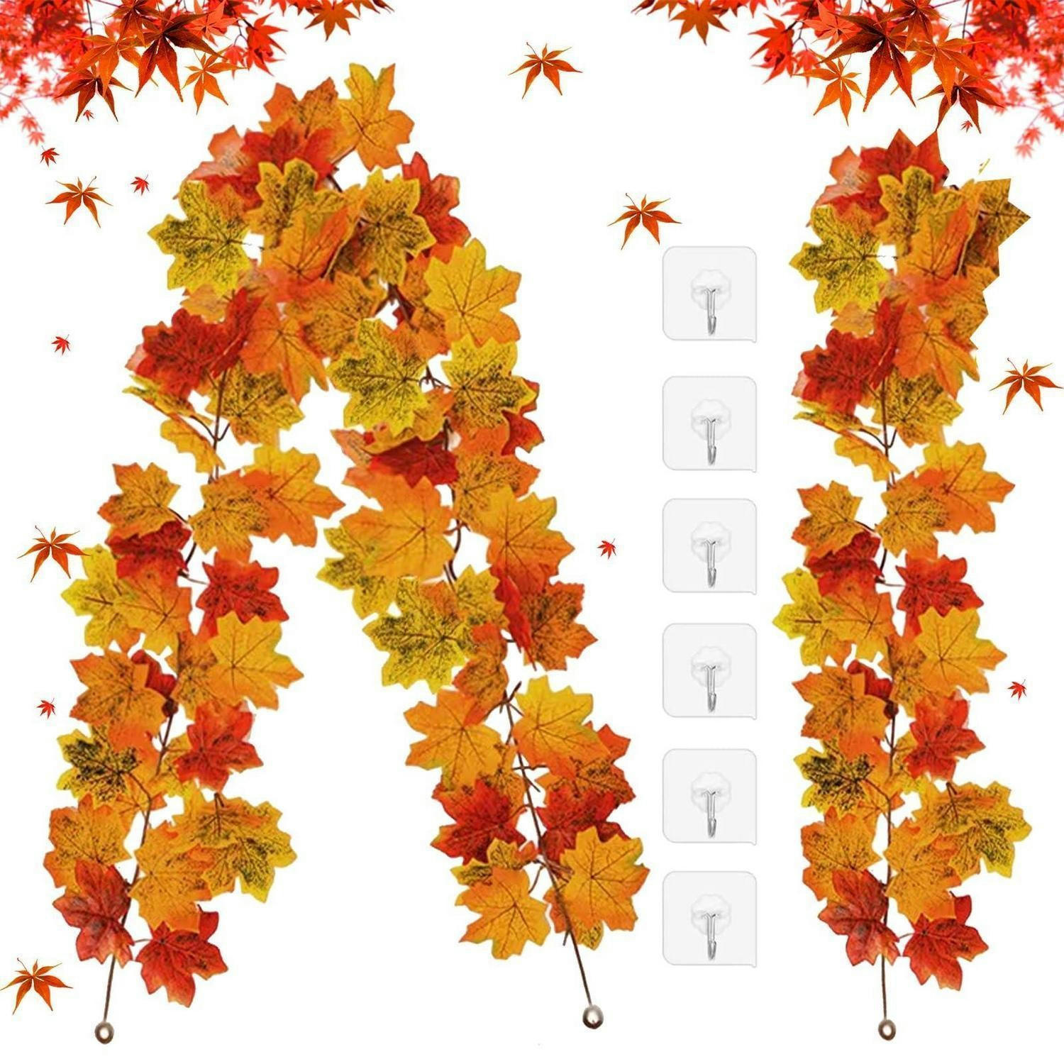 XXXLutz Herbstgirlande Mehrfarbig 1 cm