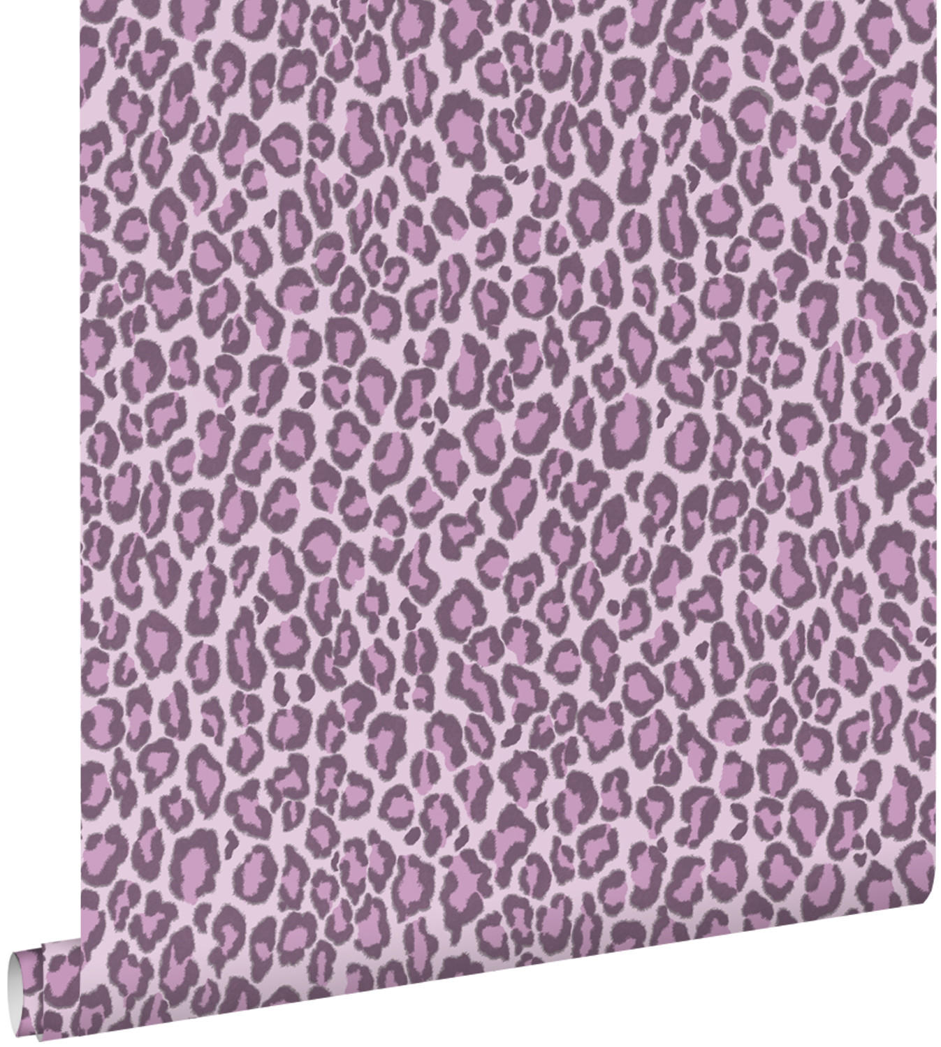 TAPETE Leopardenmuster 53 cm x 10.05 m - Lila, Papier (53/0.1cm) - ESTAhome