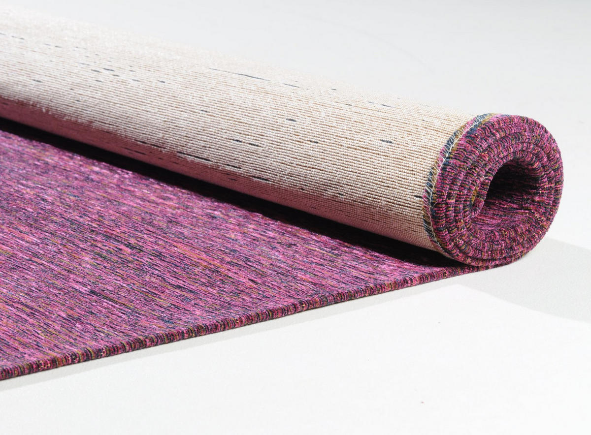 WEBTEPPICH Heritage 68x140 cm - Beere, Textil (68/140cm) - THEKO