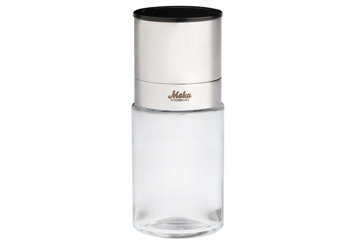 GEWÜRZMÜHLE Glas - Silberfarben, Glas (5/13/5cm)