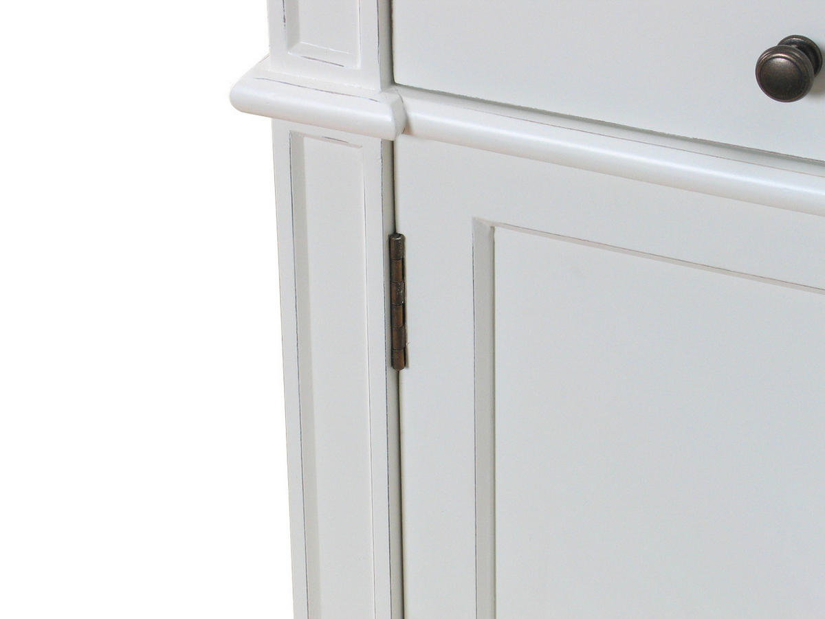 SIDEBOARD antik weiß - Weiß, Holzwerkstoff (142/86/45cm) - ebuy24