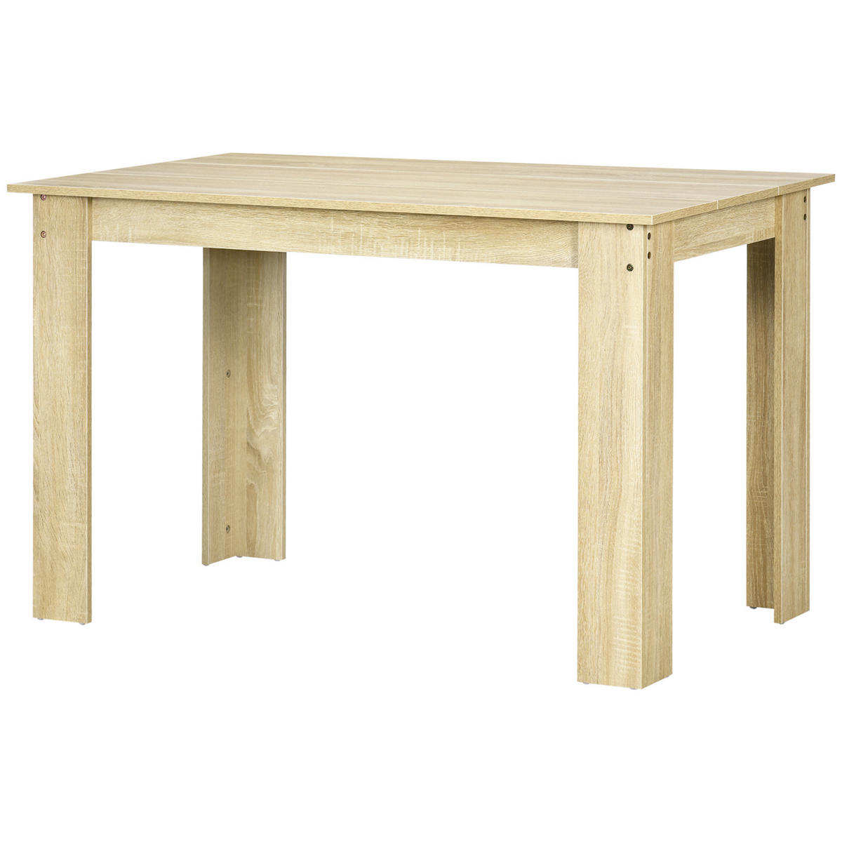 ESSTISCH Eichefarben Holzoptik 120/69/75 cm - Eichefarben, Holz (69/120/75cm) - PANGIVO
