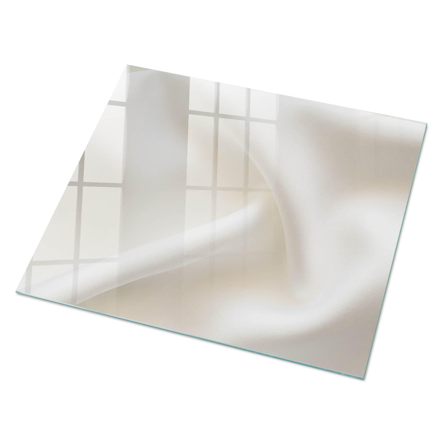ArtPrintCave Glasplatte Beige 80x60x0.4 cm