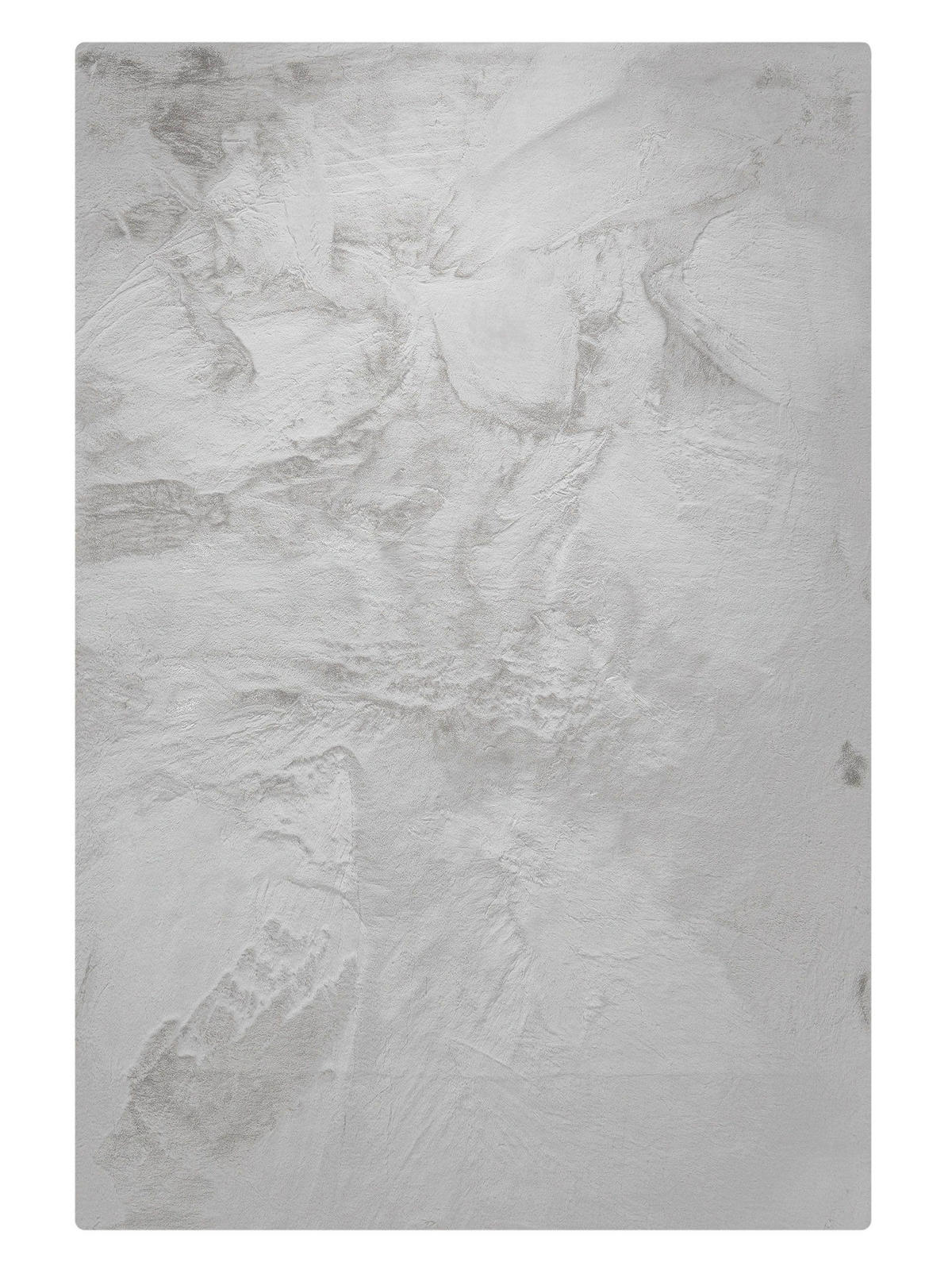 KUNSTFELL-TEPPICH Dave Grau 160x230 cm - Grau, Textil (160/230cm) - benuta Nest