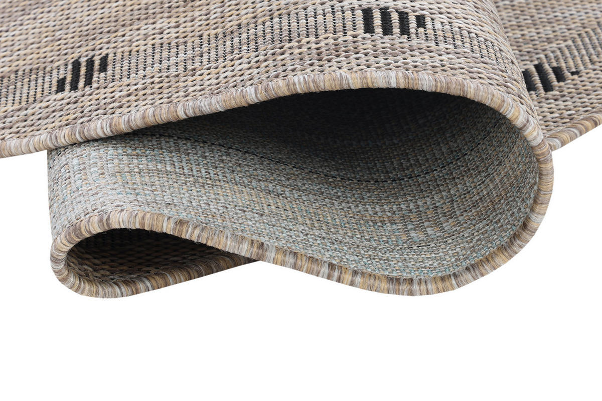 TEPPICH MELISSA Braun 200/200 cm - Braun, Kunststoff (200/200cm) - Tapiso