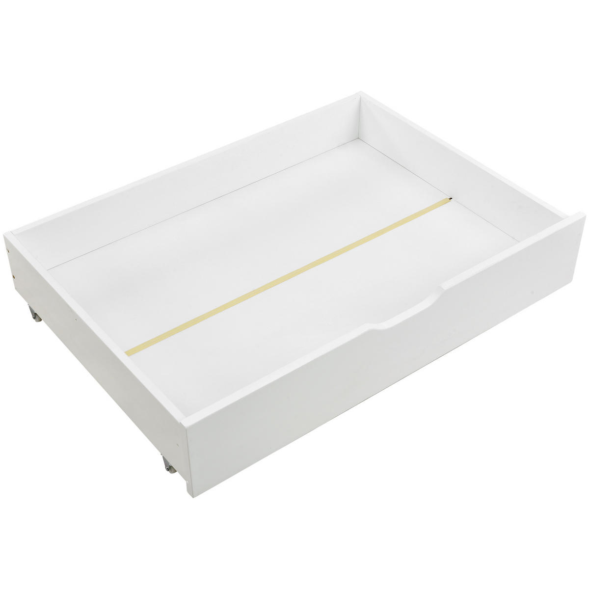 HAUSBETT 200/90 cm Weiß - Weiß, Holz - Raumix