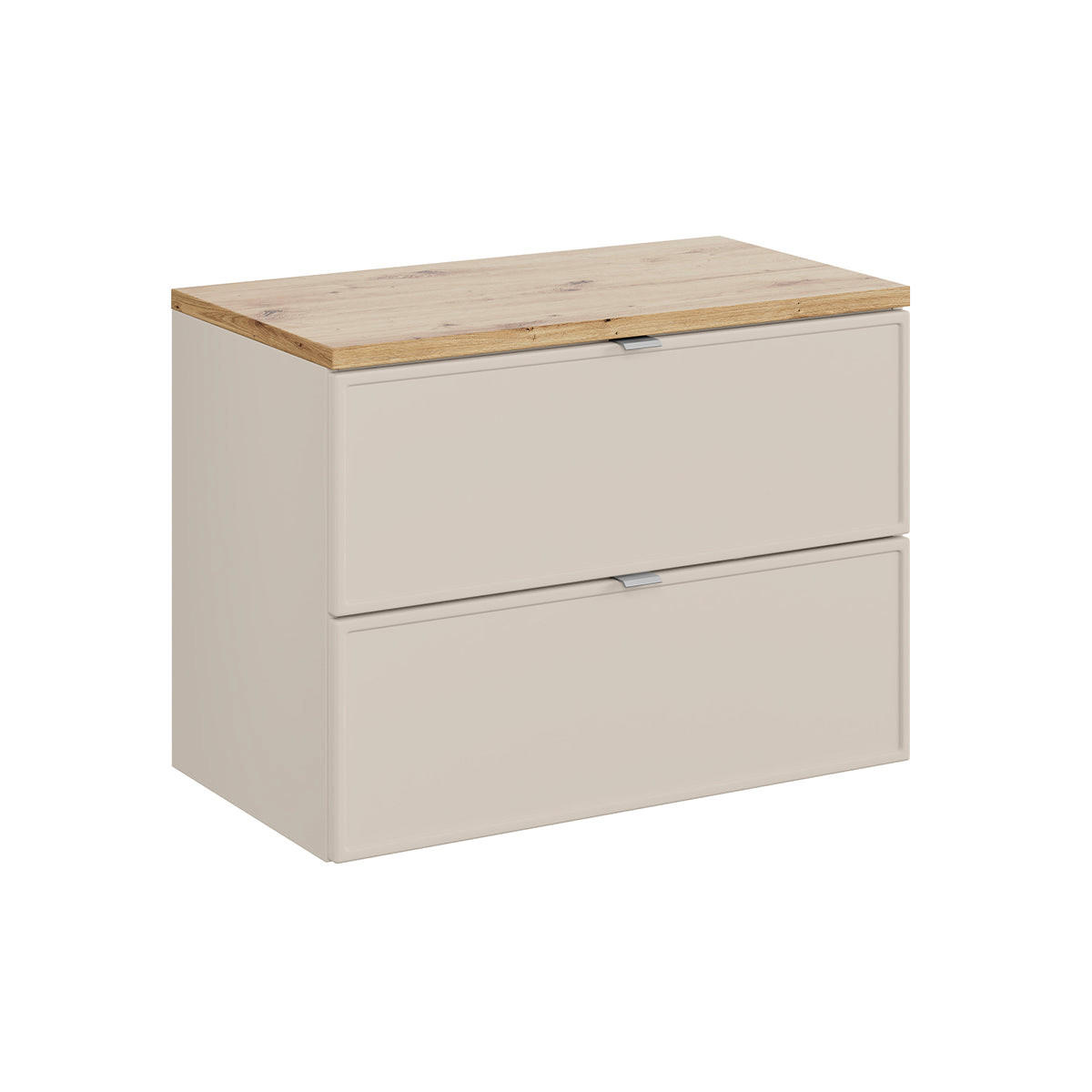 SKRINKA POD UMÝVADLO 80.6cm Alba Kašmír - béžová, kompozitné drevo (80.6/59/46cm) - Petits-meubles