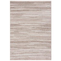 TEPPICH Lora PE08A Mazovia 80x150cm Beige Weiß Abstrakt Kurzflor - Beige, Textil (80/150cm) - Mazovia