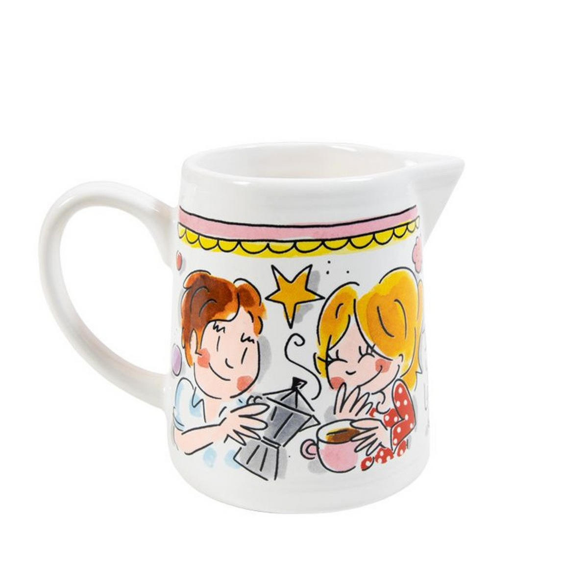 MILCHKANNE Got Milk? in Bunt - 9cm - Multicolor, Keramik (0.5L) - Blond Amsterdam