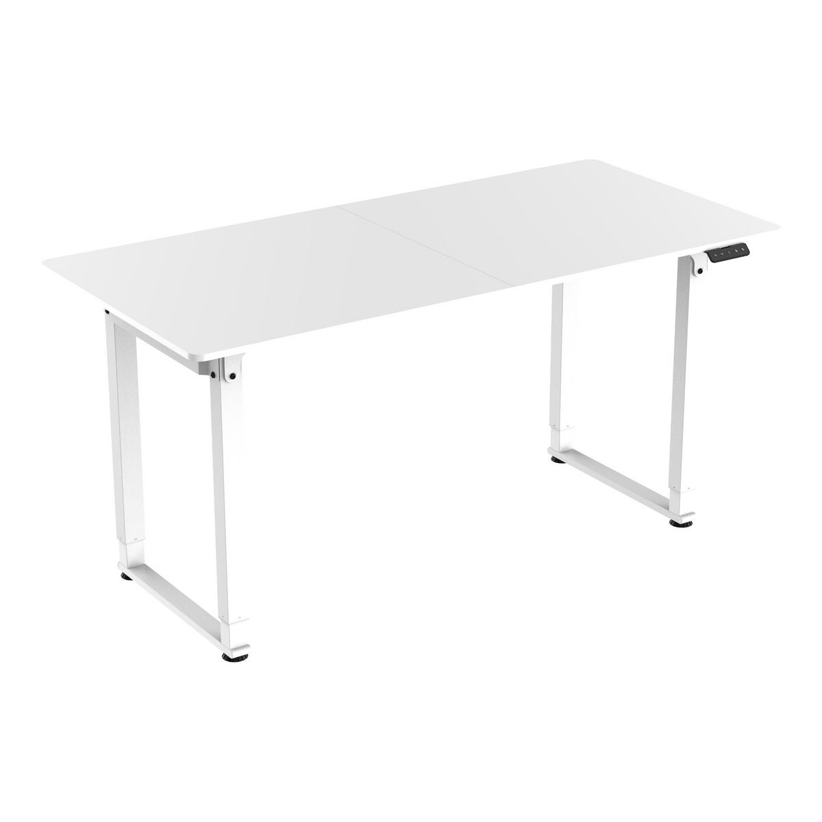 SCHREIBTISCH Kirkkonummi - Weiß, Holzwerkstoff/Metall (160/75/72cm) - pro.tec