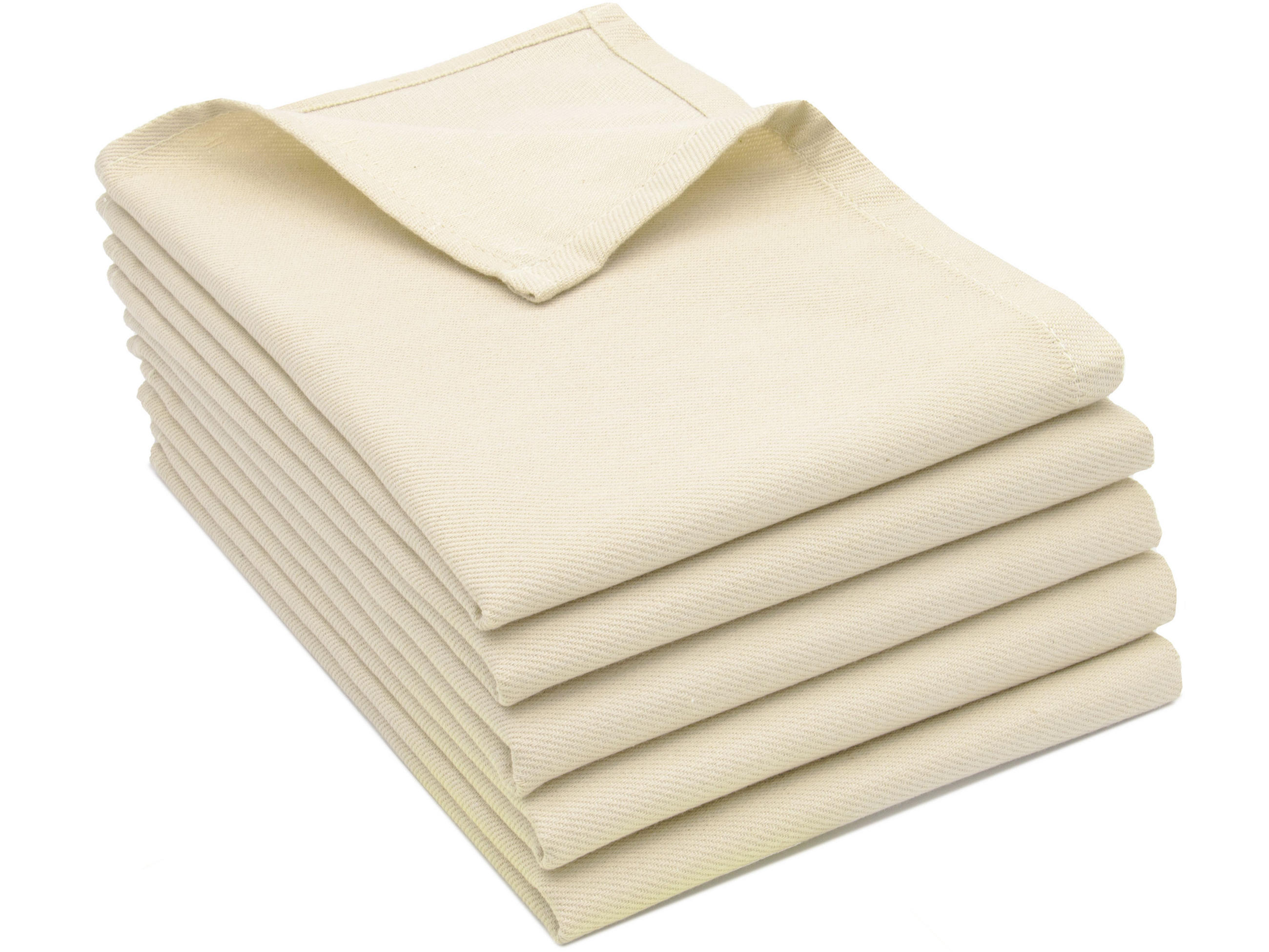 GESCHIRRTÜCHER, 5er-Set, 50x70 cm, 100% Baumwolle, Braun - Beige, Textil (50/70cm) - Zollner