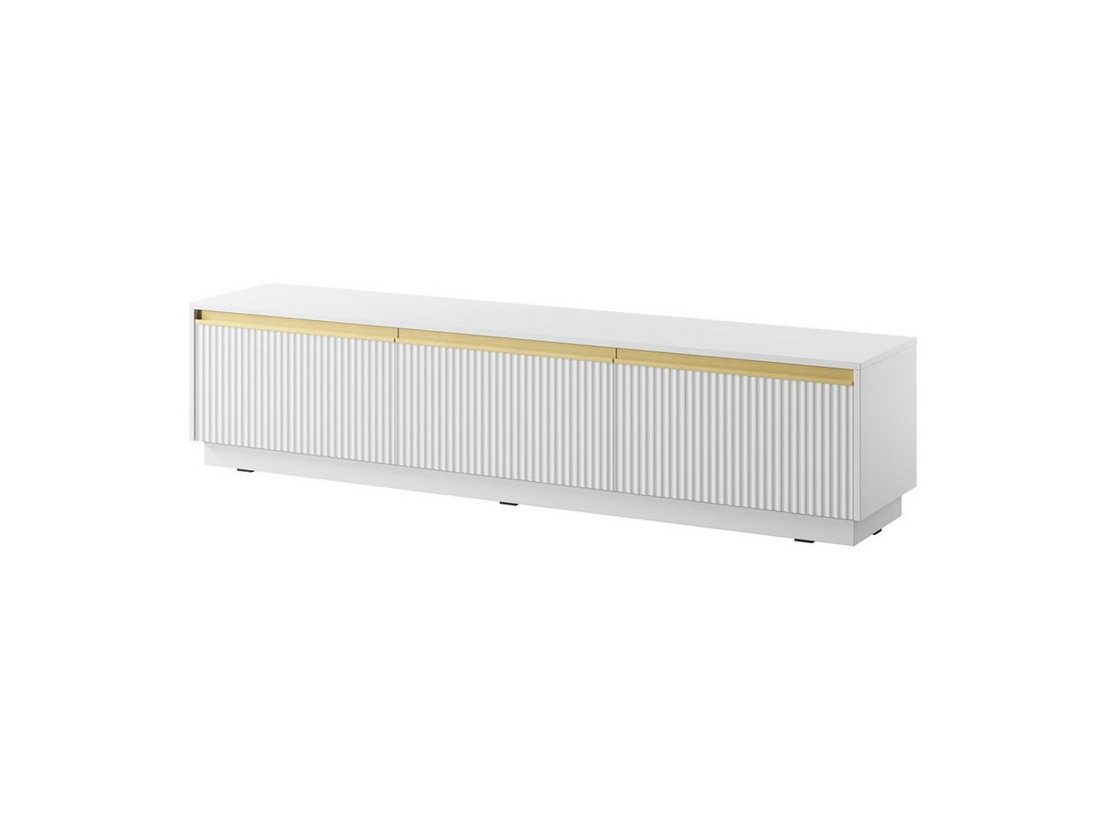 TV-SCHRANK Roy Weiß - Weiß, Holzwerkstoff (182/42/39cm) - Bettso