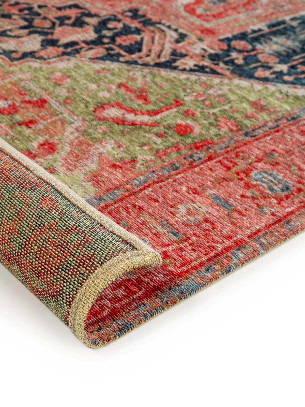 FLACHGEWEBETEPPICH Stay Pink 155x235 cm - Pink, Textil (155/235cm) - benuta Pop