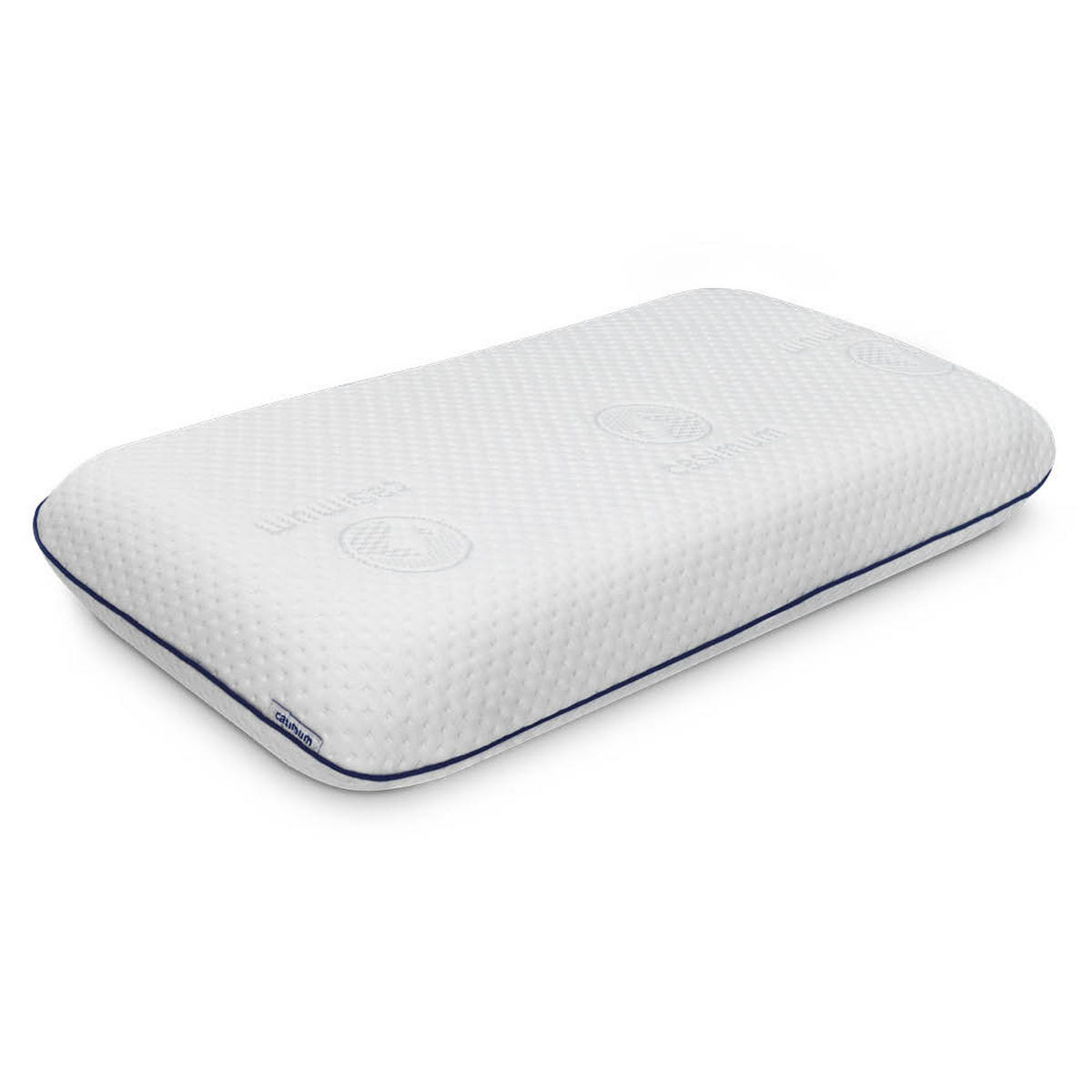 NACKENKISSEN COMFORT, 70x40x12, Rücken- & Seitenschläfer, cosyPUR® Memory Foam - Weiß, Textil (40/70cm) - casimum