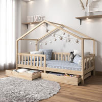HAUSBETT ELEA 90X200 CM - Naturfarben, Holz (96/148/206cm) - IDIMEX