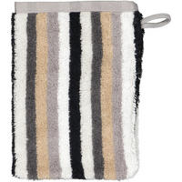 WASCHLAPPEN SHADES STREIFEN 6235 STEIN - 77 - Grau, Textil (16/22cm) - Cawoe