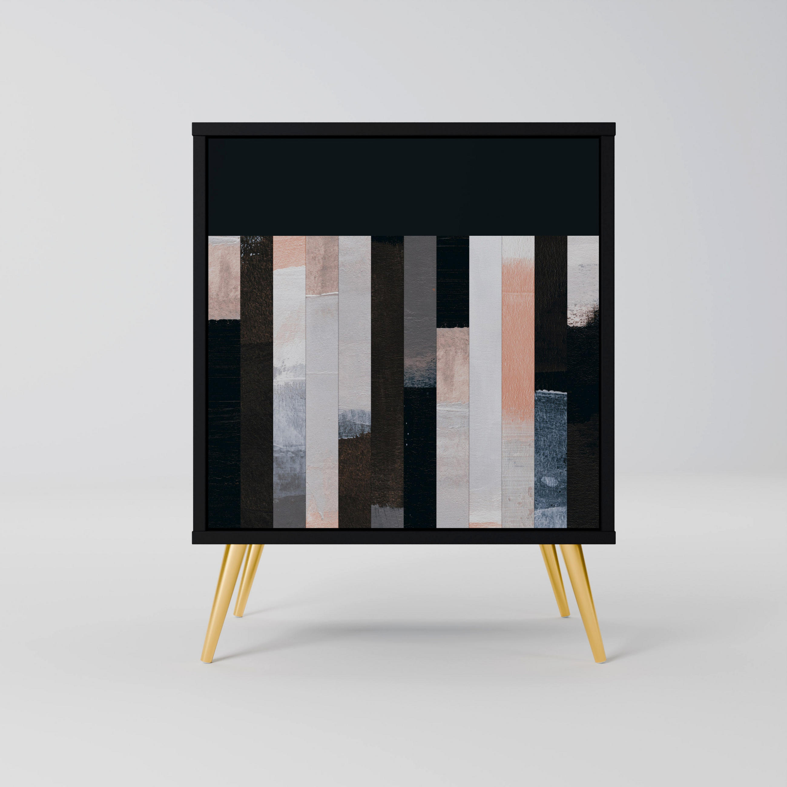 SpaceRebels Sideboard Schwarz 57.5x75.5x42 cm