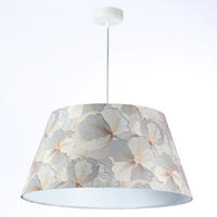 HÄNGELEUCHTE Grau 50/27 cm - Beige, Kunststoff (50/1/27cm) - ONZENO