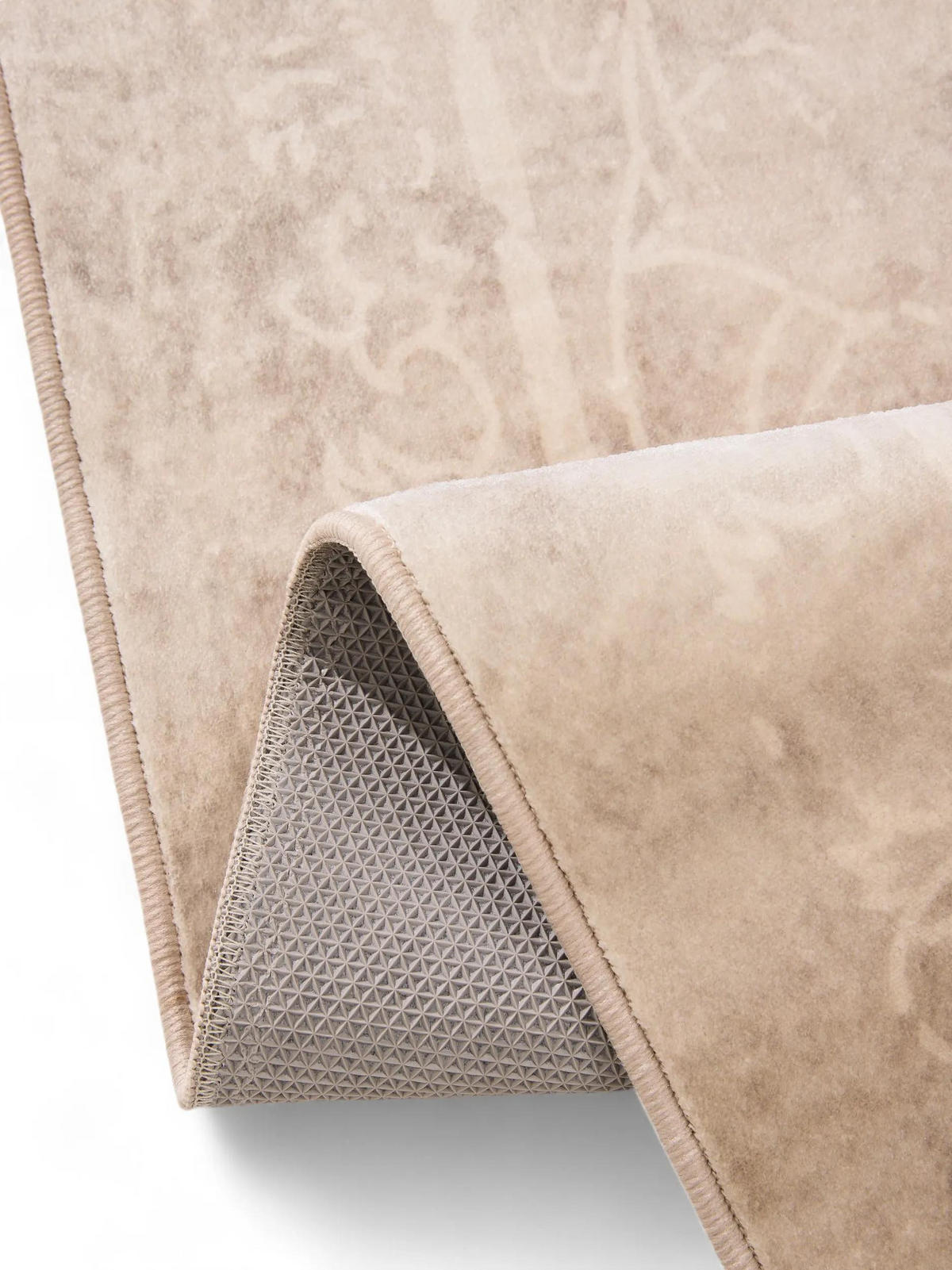 VINTAGE-TEPPICH Miray waschbar 160/230 cm - Beige/Creme, Kunststoff (160/230cm) - benuta Nest