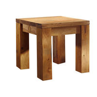 HOCKER Sheesham 45x45x45 braun geölt NATURE BROWN #108 - Braun, Holzwerkstoff (45/45/45cm)