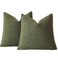 KISSENBEZUG – 45 x 45 cm – Grün (2-teiliges Set) - Grün, Textil (45/45cm)