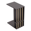 BEISTELLTISCH Siikainen - Schwarz, Holzwerkstoff (29/44/65cm) - [en.casa]