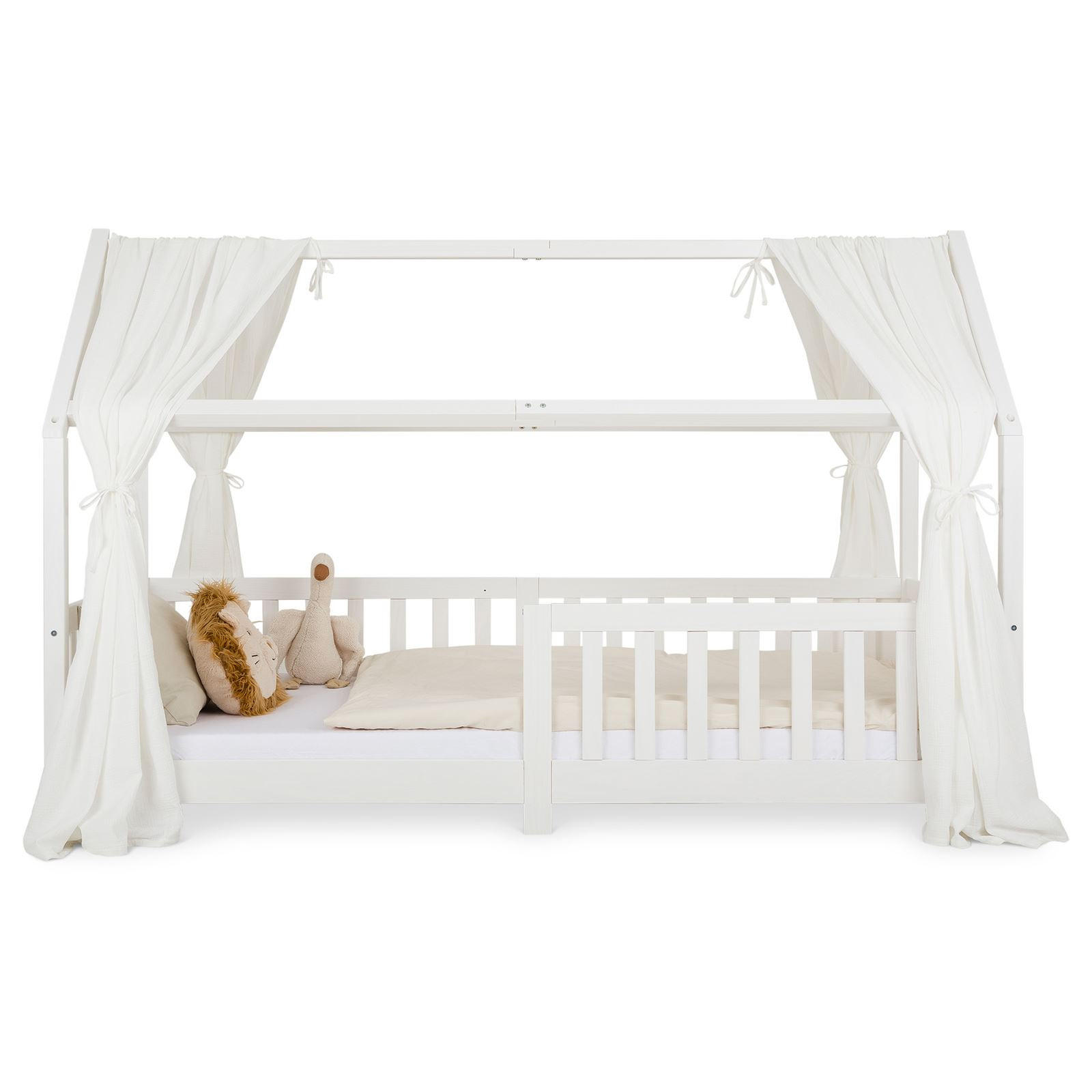 HAUSBETT-HIMMEL NENA weiß - Weiß, Textil - IDIMEX