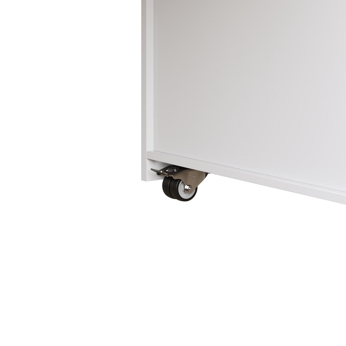 INSULĂ BUCĂTĂRIE 120-184cm Extensibilă Alb - alb, compozit lemnos (182/94/70cm) - FLIEKS